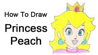 How To Draw Baby Peach Step By Step