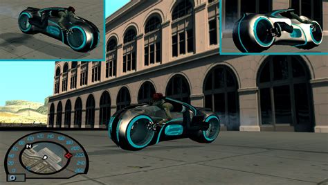 Tron Legacy Bike Versão 3 Anim Mixmods