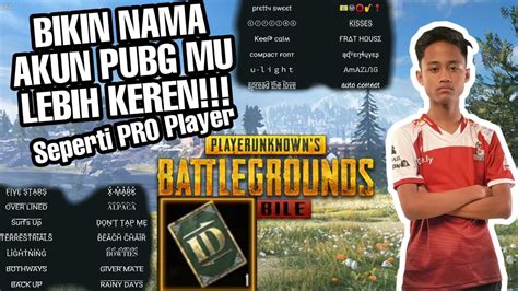 Cara Nak Buat Nama Pubg Keren Clare Has Herman