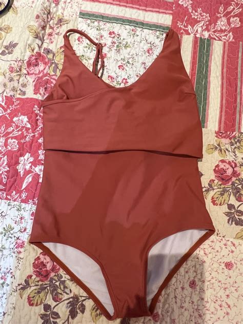 One Piece Wrap Bikini On Carousell