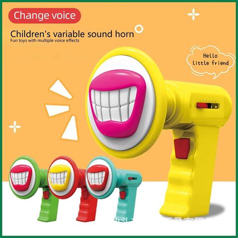 Voice Changer Microphone Kids Voice Changer Speaker Toy Kids Voice