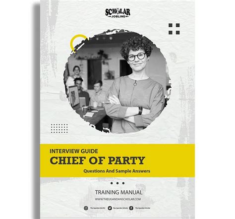 Chief Of Party Interview Guide - The Scholar Listings