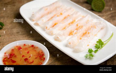 banh cuon  popular vietnamese dish stock photo alamy