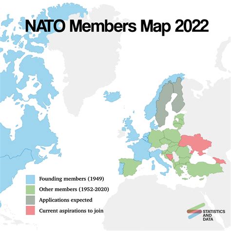 NATO Member Map 2022 : MapPorn