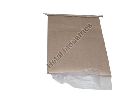 Paper Laminated HDPE Liner Bag For Chemical Powder Fertilizer