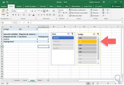 Qué Es Y Cómo Crear Tabla Dinámica Excel 2016 Solvetic