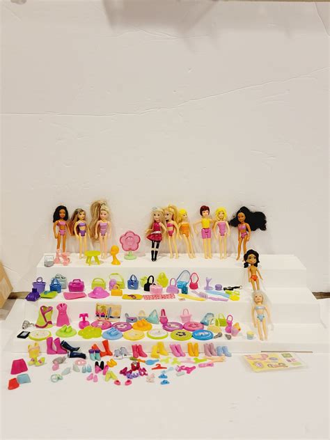 Mattel Polly Pocket Dolls & Accessories Lot - Etsy