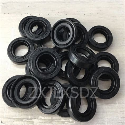 10 Pcs Nbr Nitrile Rubber Tc Double Lip Oil Seal 11x171820232425