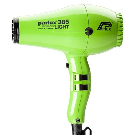 Parlux 385 Power Light Ceramic And Ionic Hair Dryer Green My Haircare