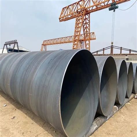 A106 Carbon SSAW LSAW ERW Large Diameter Spiral Welded Steel Pipe