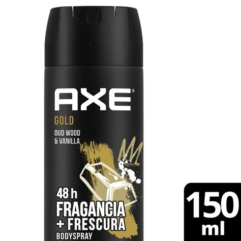 Desodorante Para Hombre Axe Gold Vainilla En Aerosol 150 Ml Carrefour