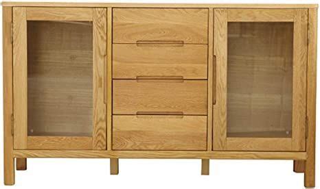 Neomcc Freestanding Cabinet Sideboard Wood Buffet Entryway Bar Cabinet