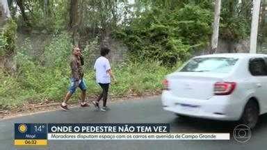 Bom Dia Rio Moradores Reclamam De Rua De Campo Grande Que N O Tem