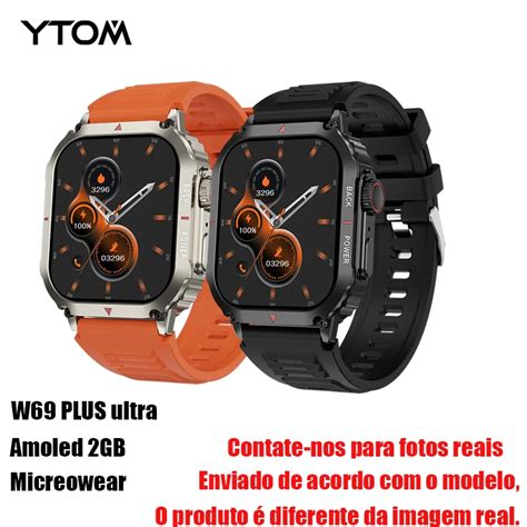 Microwear Original Amoled Smart Watch W Plus Mem Ria De Gb M Sica