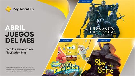 Juegos De Playstation Plus De Abril Hood Outlaws Legends