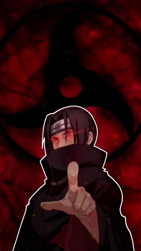 Itachi uchiha akatsuki edición de anime anime mangekyo sharingan