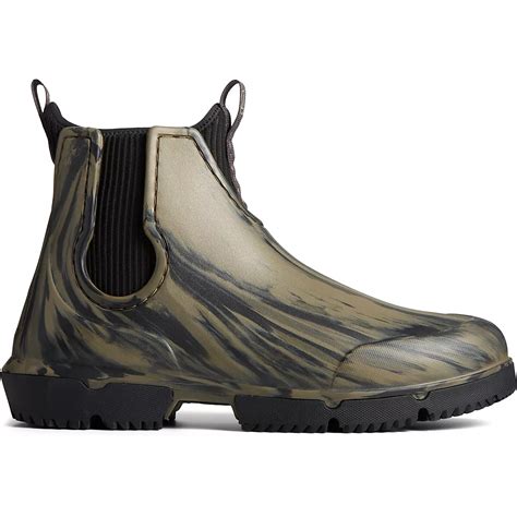 Sperry Mens Float Camo Rain Boots Free Shipping At Academy