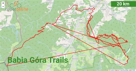 Trasa rowerowa Babia Góra Trails Roweronline