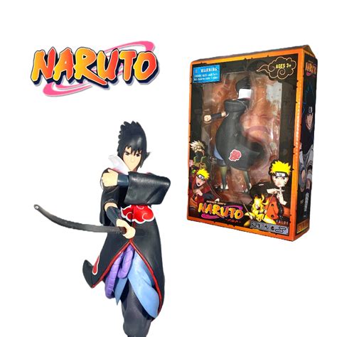 Boneco Sasuke Uchiha Naruto Akatsuki Cm Action Figure Anime Shopee