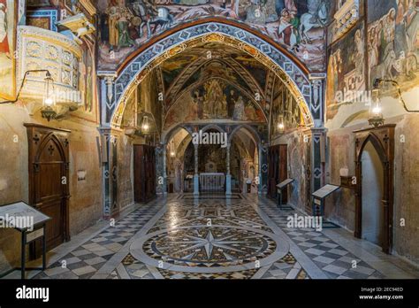 medieval painting  monastery  res stock photography  images alamy