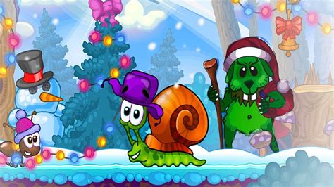 Snail BoB WINTER STORY Android IOS FULL WALKTHROUGH HD YouTube