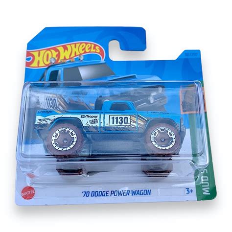 Novinka sběratelské HOT WHEELS 1970 Dodge Power Wagon Dlouhá karta Aukro