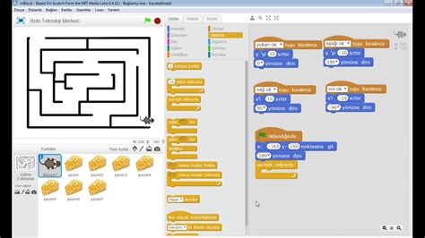 mBlock Programında Labirent Oyunu Yapalım YouTube