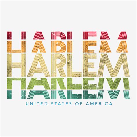 Harlem New York City Tee Shirts Cool New York City Harlem T Shirt