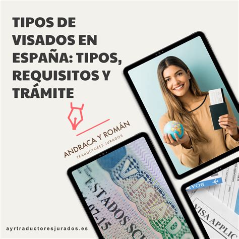 Visados para España tipos requisitos y trámite Andraca y Román