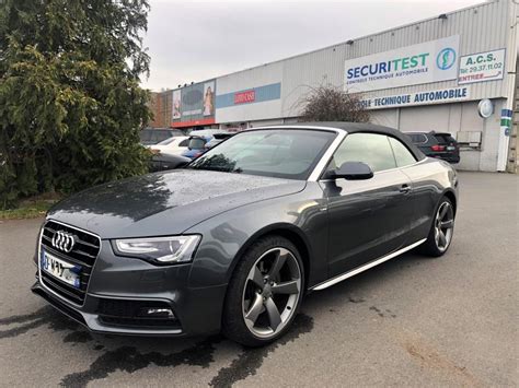 Troc Echange Audi A5 Cabriolet 3 0 TDI 204 S Line BVA8 48 000 Kms