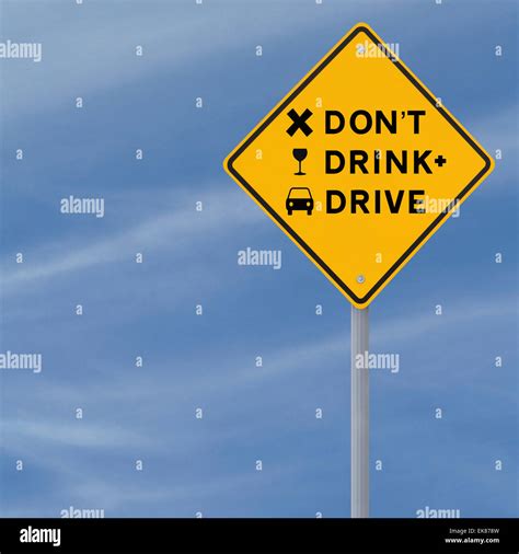 Do Not Drink And Drive Signs No Drinking And Driving