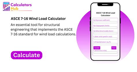 ASCE 7-16 Wind Load Calculator Online