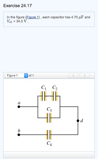 Solved A Calculate The Charge On Each Capacitor