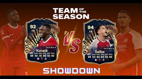 Tots Saliba Vs Konate Showdown Fc24 Ultimate Team Player Review And