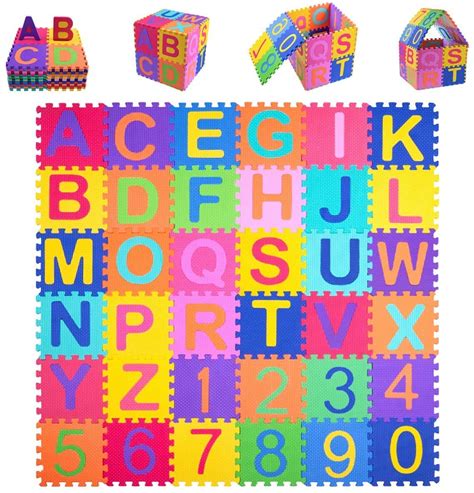 Buy Kids Foam Puzzle Play Mat 36 Piece Set 59inch X 59inch