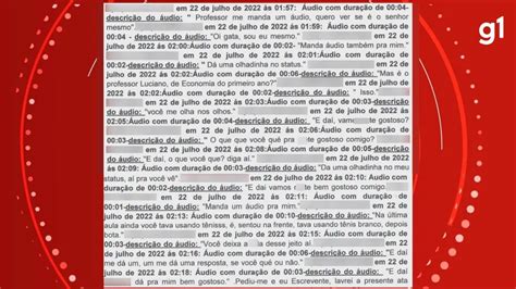 Professor demitido por assédio confessou ter oferecido aumentar nota de