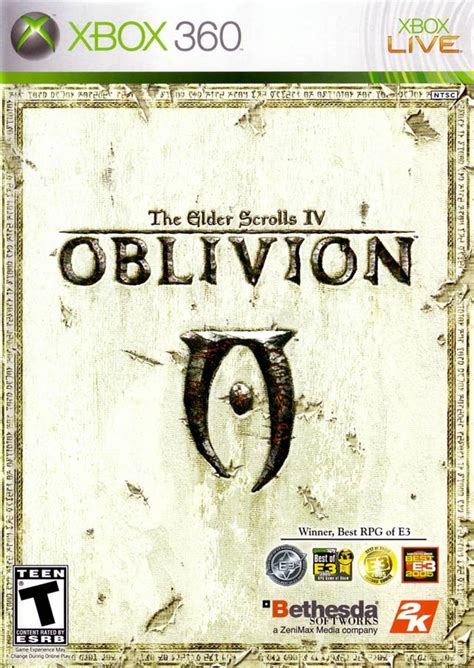 Elder Scrolls IV Oblivion Xbox 360 Game