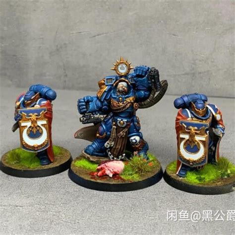 Marneus Calgar With Victrix Honour Guard Ultramarines Warhammer K