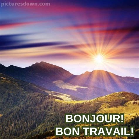 Jolie Image Bonjour Montagnes Picturesdown