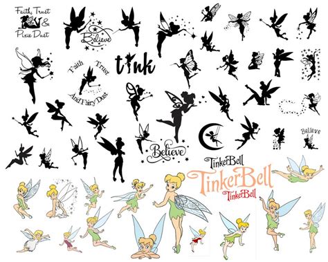 Tinkerbell Svg Bundle Tinkerbell Svg Files For Cricut Tinkerbell Svg Cut Files Tinkerbell