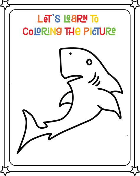 vector drawing image shark 36199977 Vector Art at Vecteezy