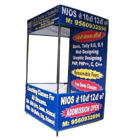 Blue 7feet Polyester Outdoor Advertising Canopy At Rs 3000 Piece In Gurgaon