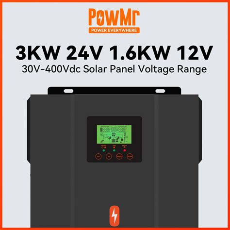 Powmr Onduleur Solaire Hybride Convertisseur Pour Batterie Au Lithium