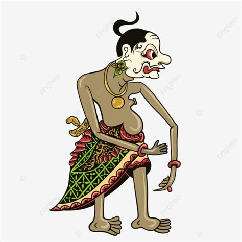 Wayang Kulit Gareng Punakawan, Javanese Puppet, Shadow Puppets, Wayang Gareng PNG Transparent ...