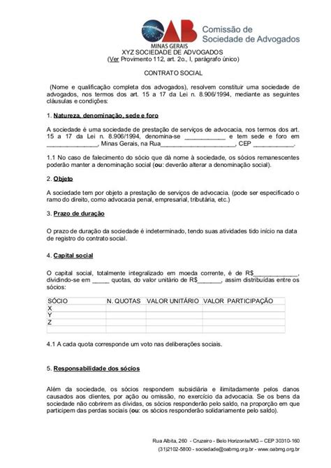 Contrato Social modelo o que é onde conseguir MEI empresa emitir