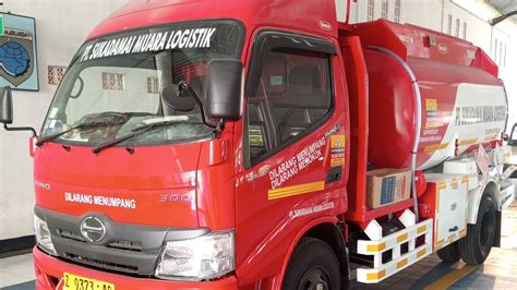 PT PERTAMINA PT SUKA DAMAI MUARA LOGISTIK DUTRO 300 Hd Karoseri Remaja