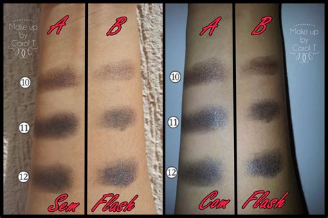 Make up by Carol T Resenha Swatches Naked original vs réplica
