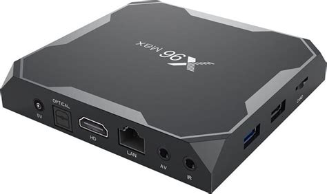 TVBOX X96 MAX AMLOGIC S905X2 Quadcore 2 0Ghz Android 8 1 Met 4GB RAM En