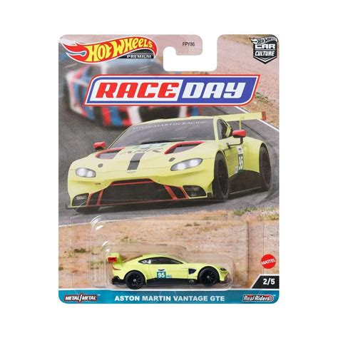 Mattel Hot Wheels Cars Racing Collectibles Aston Martin Vantage GTE