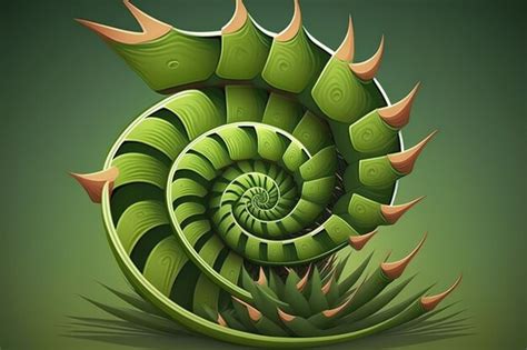 Premium Ai Image Aloe Plant Lesotho Spiral